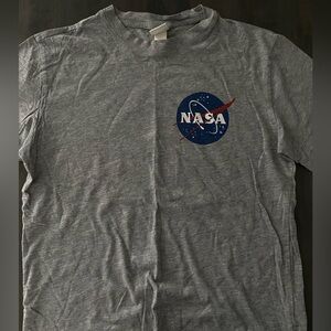 H&M Heather Gray NASA T-Shirt